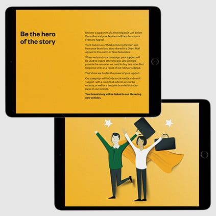 St John New Zealand - Corporate Giving - Marlin Communications