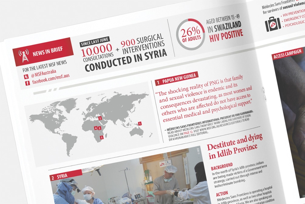 Médecins Sans Frontières Donor Care - The Pulse