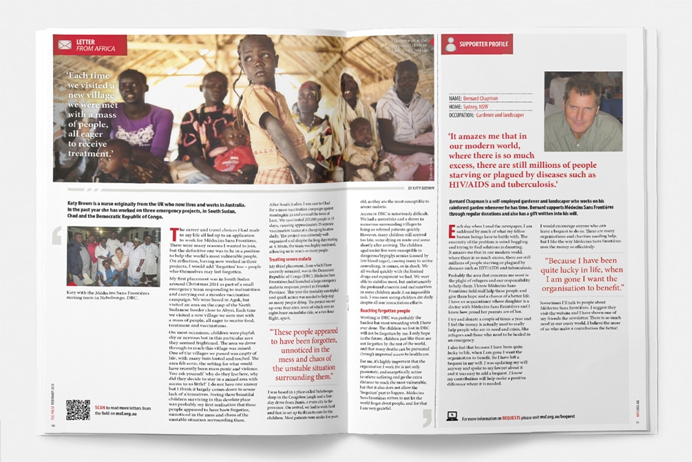 Médecins Sans Frontières Donor Care - The Pulse