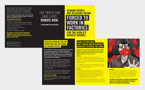 Amnesty International Australia Fundraising Appeals