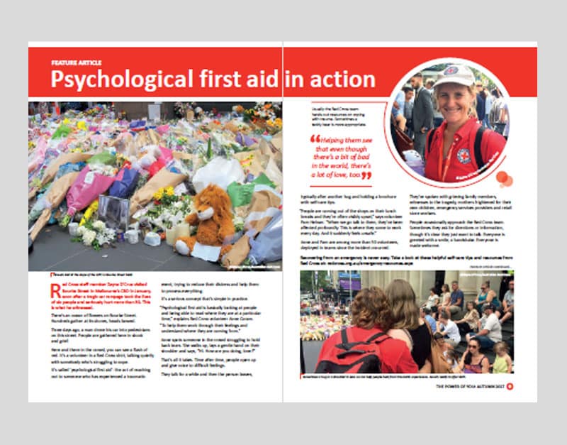 Red Cross Australia Marlin Communications Donor Care Campaigns