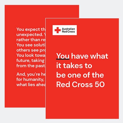 Australia Red Cross Manifesto