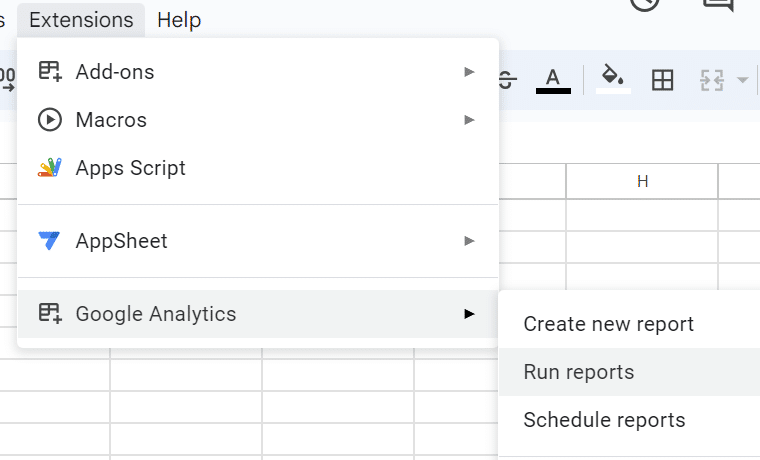 screenshot - run reports