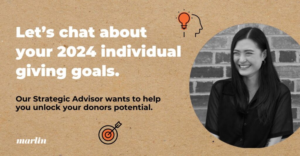Let’s chat about your 2024 individual giving goals