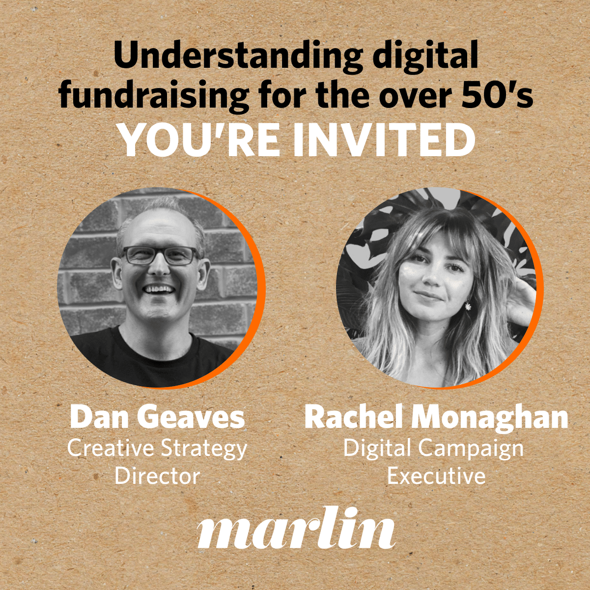 Digital fundraising webinar for fundraisers over 50