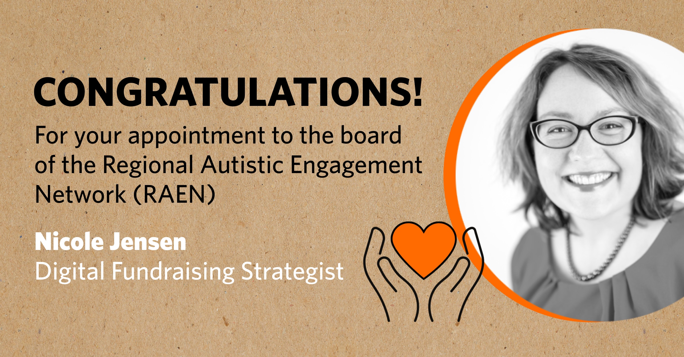 Marlin congratulates Nicole Jensen on new board appointment with RAEN