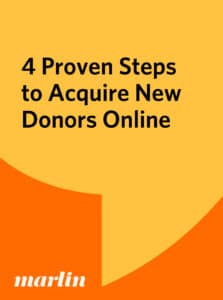 Yellow quote mark on an orange background for this whitepaper