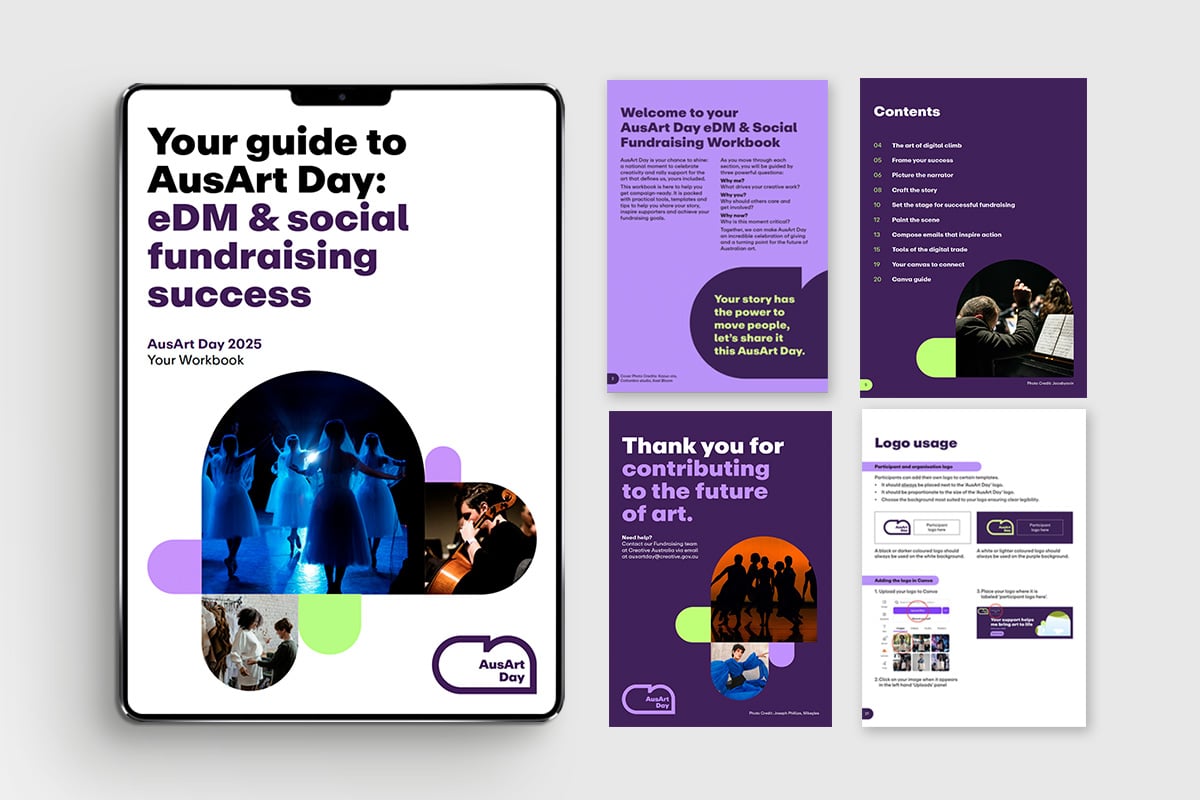 Creative Australia’s National Day of Giving to the Arts