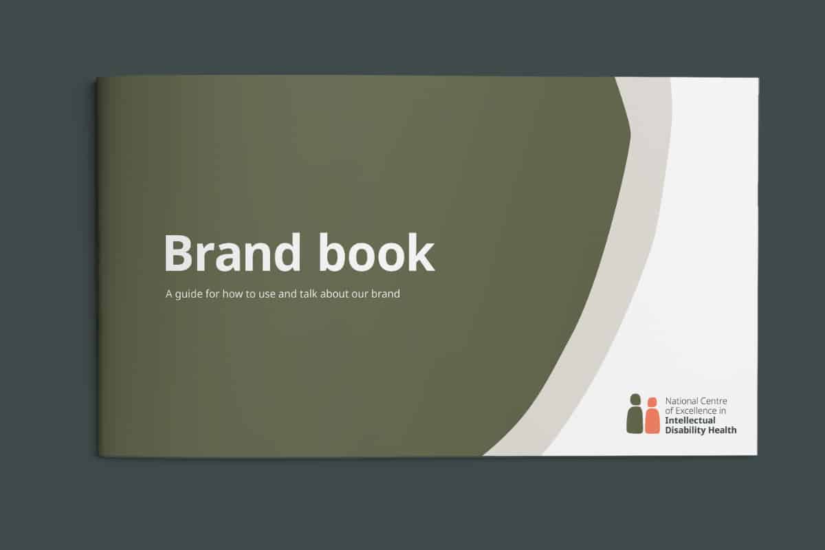 National Centre of Excellence in Intellectual Disability Health brand identity